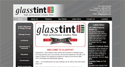 Desktop Screenshot of glasstint.co.uk